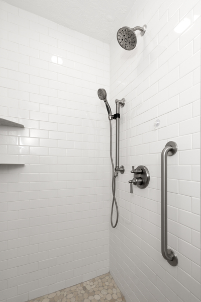 walk-in showers