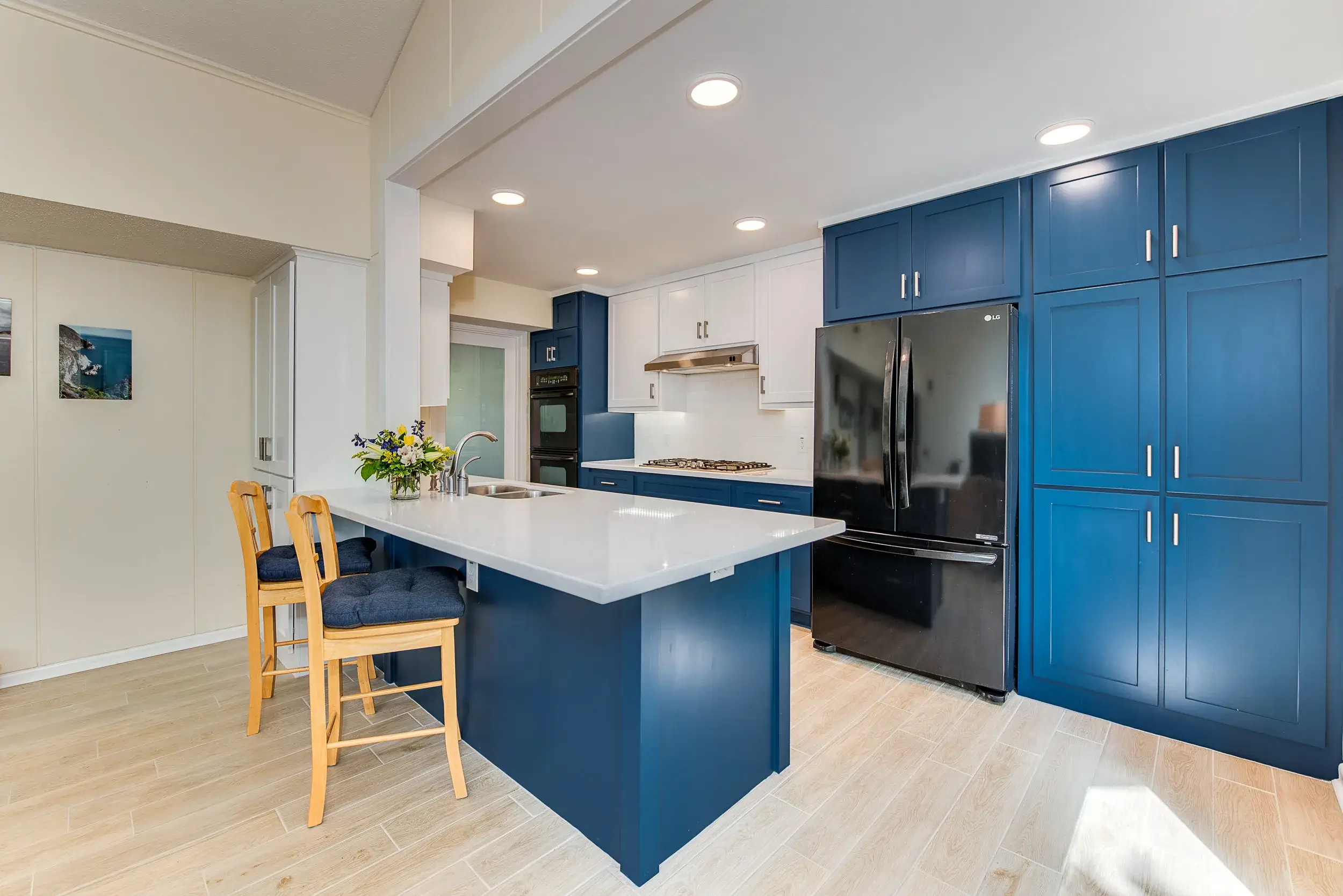 5- Open concept kitchen remodel design
