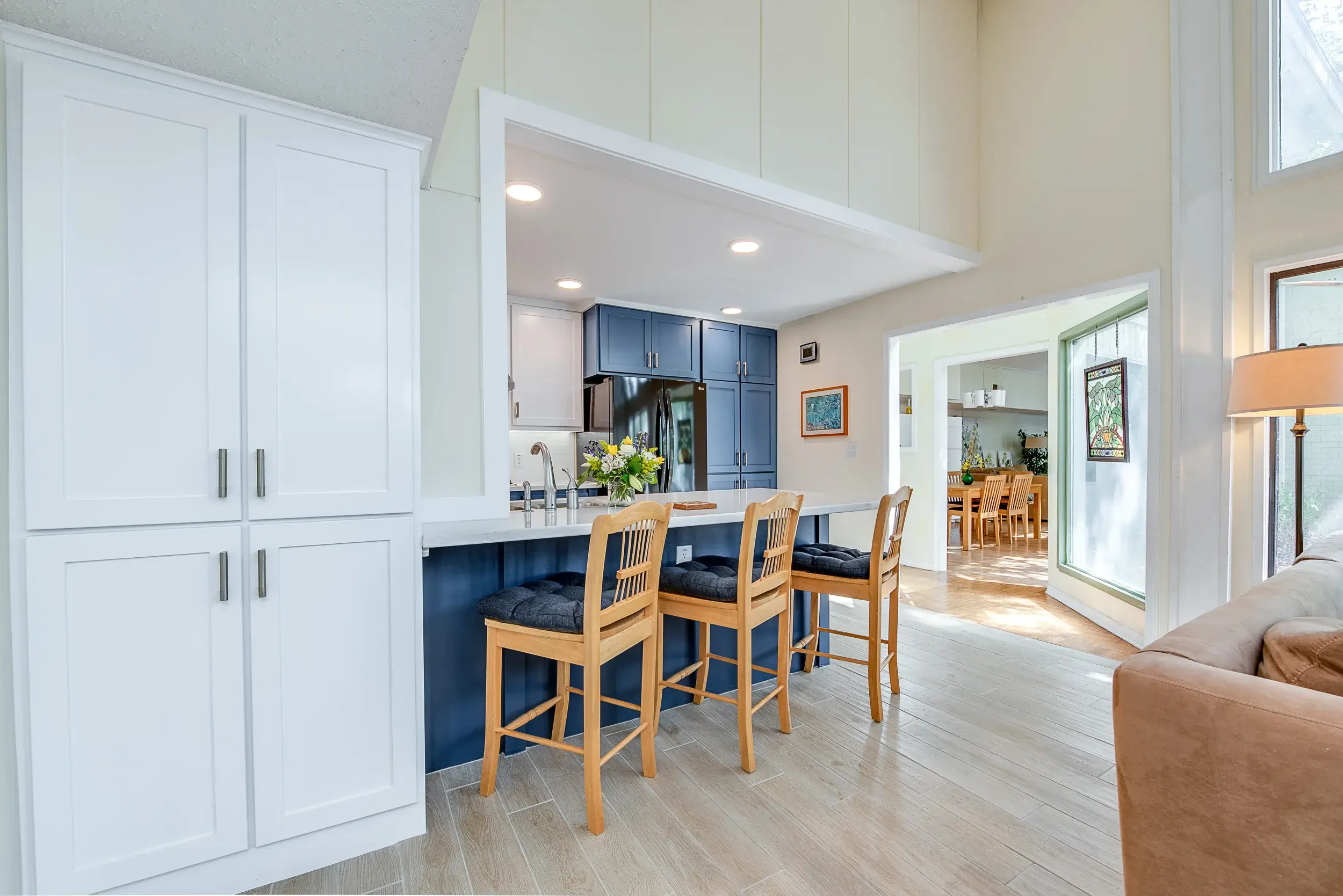 5–5 Glass door and light-filled kitchen remodel