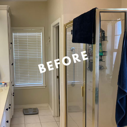 walk in shower remodel