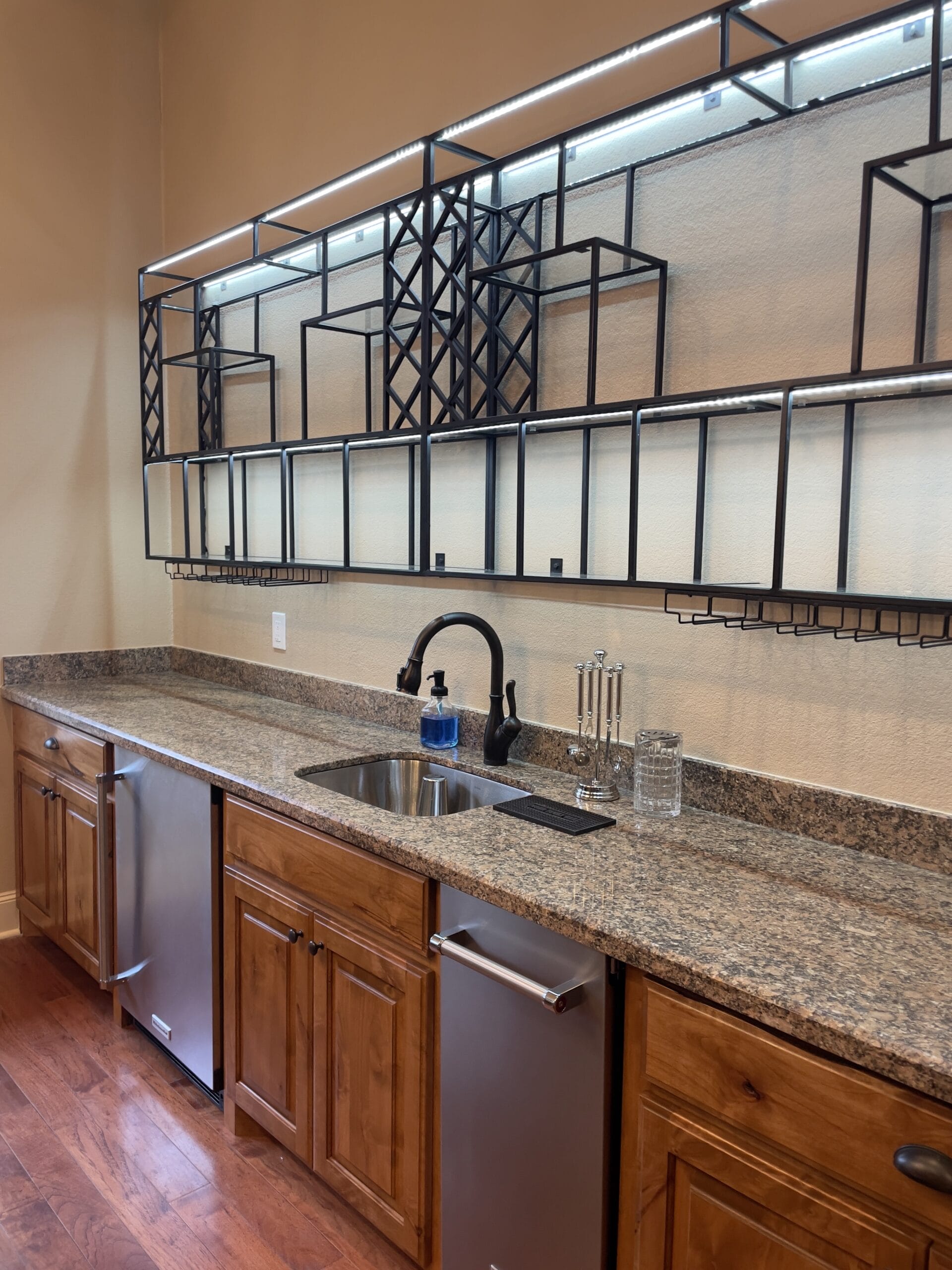 IMG_6032 wet bar remodel with granite countertop