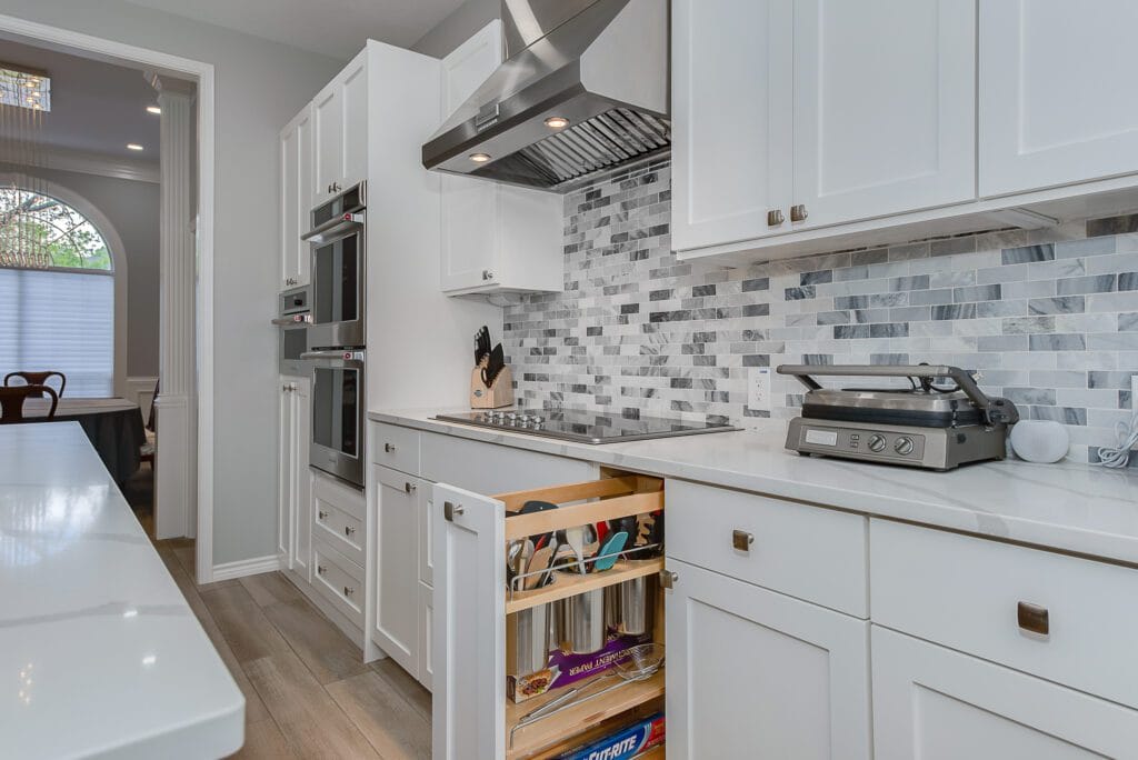 Supportive appliance placement 