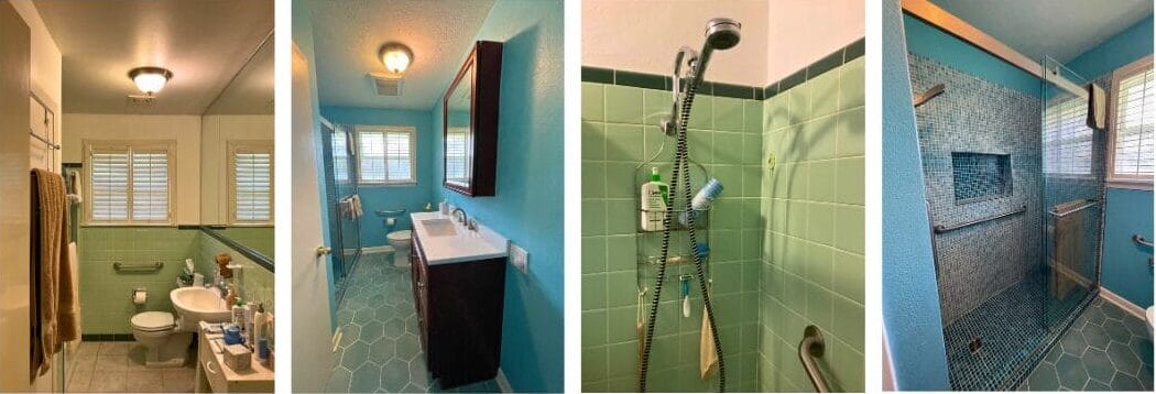 Bathroom remodel for functionality and organization 
