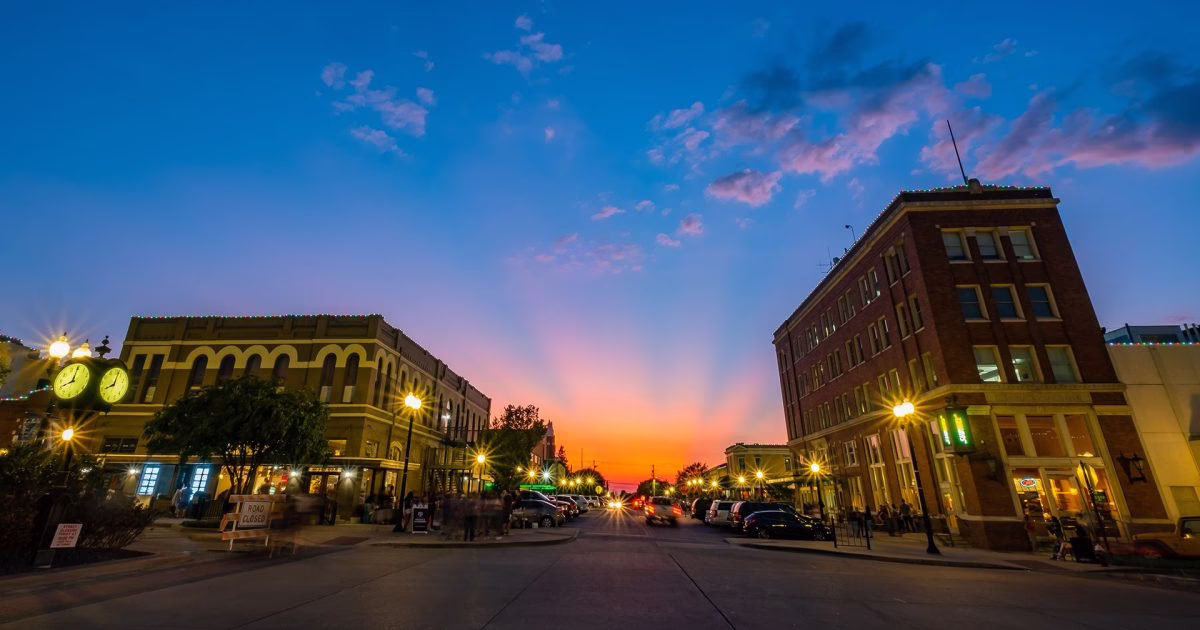 Historic Downtown Bryan Texas Showing Adaptive Reuse Supporting Home Remodeling Sustainability And Home Remodel College Station